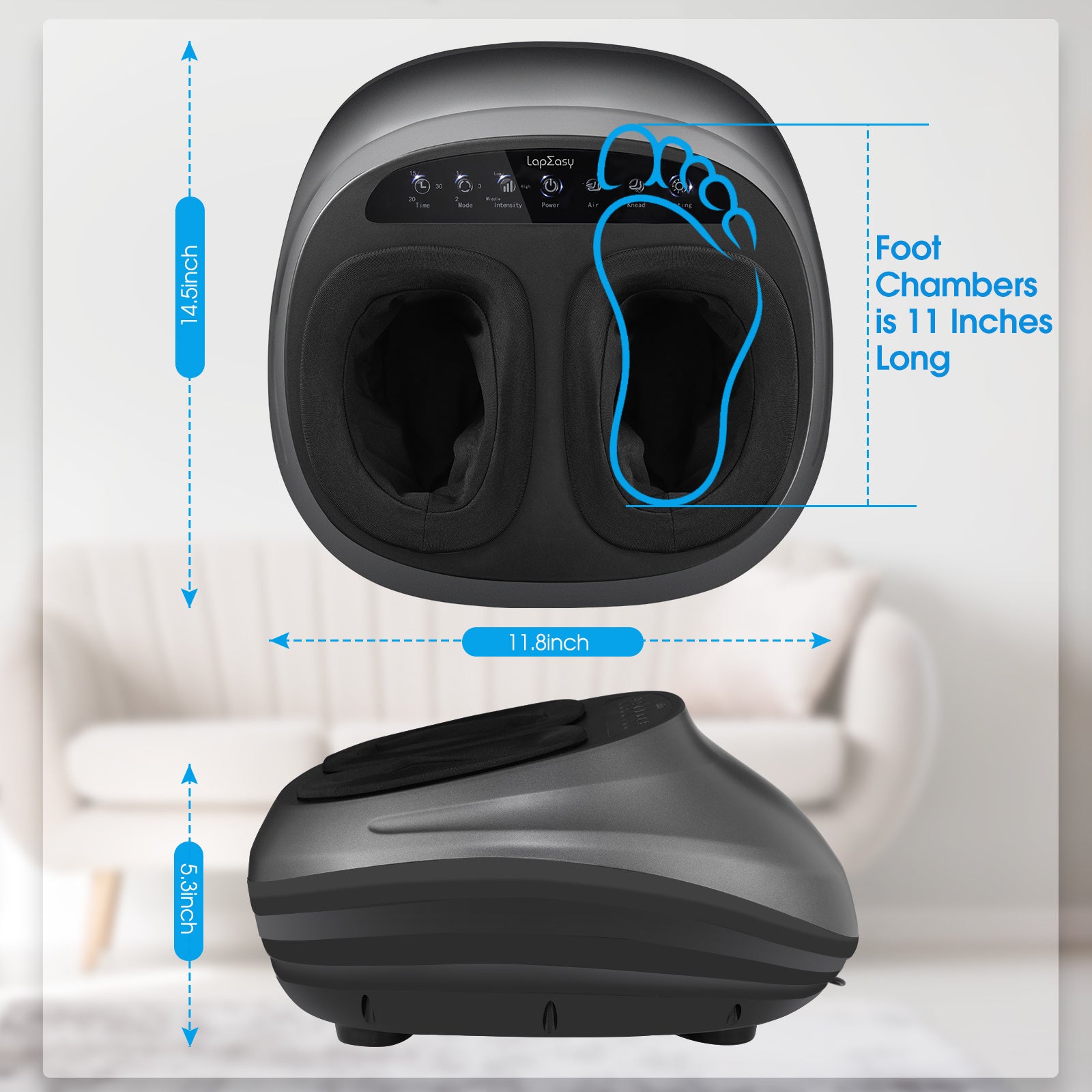 Foot Massager Machine With Heat And Massage Gifts For Men And Women Shiatsu Deep Kneading Electric Feet Massager For Home And Office Use Foot Massager Machine With Heat And Massage Gifts For Men And Women Shiatsu Deep Kneading Electric Feet Massager For Home And Office Use